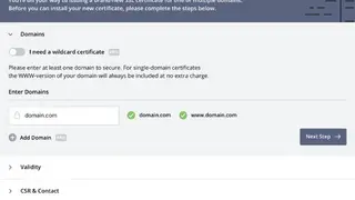 ZeroSSL screenshot
