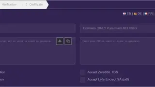 ZeroSSL screenshot