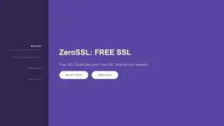 ZeroSSL screenshot