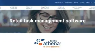 ZetesAthena Retail Task Management screenshot