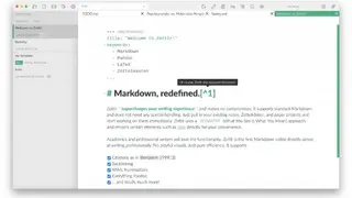 Zettlr screenshot