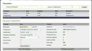ZFSguru screenshot