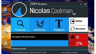 ZHPCleaner screenshot