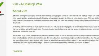 Zim screenshot