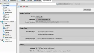 Zimbra Desktop screenshot