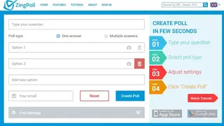 ZingPoll screenshot