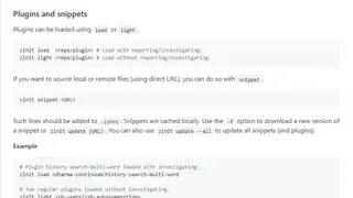 Zinit screenshot