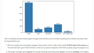 Zinit screenshot