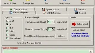 Zip Password Recovery Master screenshot