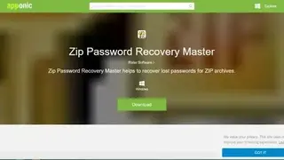 Zip Password Recovery Master screenshot