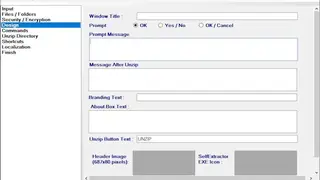 ZIP Self Extractor Maker screenshot