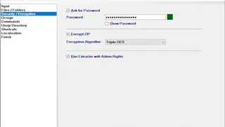 ZIP Self Extractor Maker screenshot