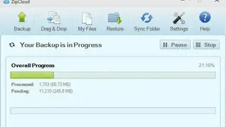 ZipCloud screenshot