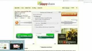 ZippyShare screenshot