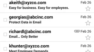 ZixONE screenshot
