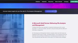 ZL File Analysis and Management screenshot