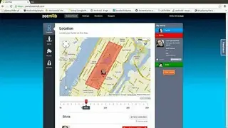 Zoemob Family Locator screenshot