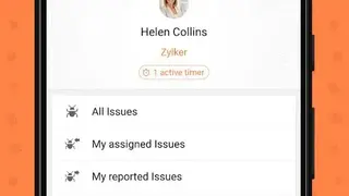 Zoho BugTracker screenshot