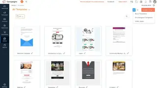 Zoho Campaigns screenshot