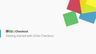 Zoho Checkout screenshot