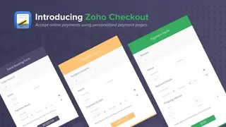 Zoho Checkout screenshot