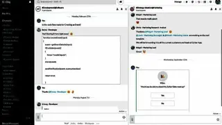 Zoho Cliq screenshot
