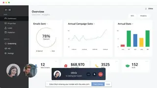 Zoho Cliq screenshot