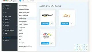 Zoho Commerce screenshot