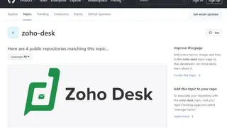 Zoho Desk screenshot
