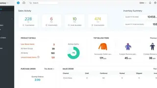 Zoho Inventory screenshot