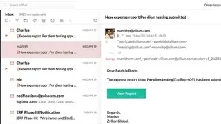 Zoho Mail screenshot