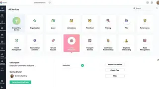 Zoho People screenshot