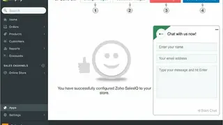 Zoho SalesIQ screenshot