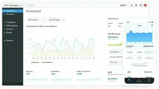 Zoho Subscriptions screenshot