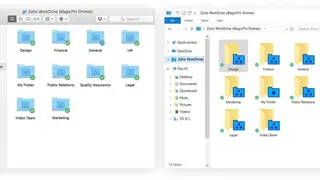 Zoho WorkDrive screenshot