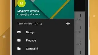 Zoho WorkDrive screenshot