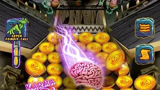Zombie Ghosts Coin Party Dozer screenshot