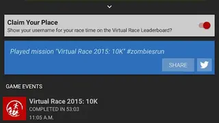 Zombies Run! screenshot
