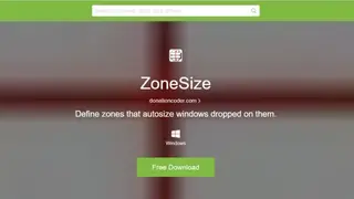 ZoneSize screenshot