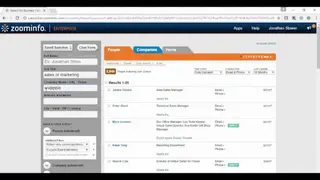 ZoomInfo screenshot
