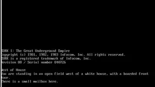 Zork I the Great Underground Empire screenshot
