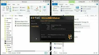 ZOTAC WinUSB Maker screenshot