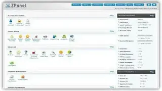 ZPanel screenshot