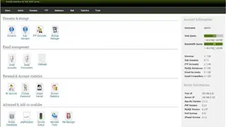 ZPanel screenshot