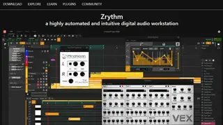Zrythm screenshot
