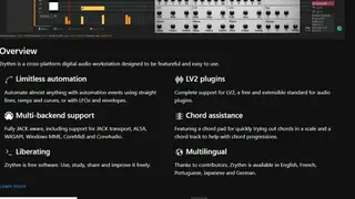 Zrythm screenshot