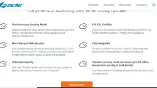 Zscaler Internet Access screenshot