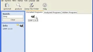 ZSoft Uninstaller screenshot