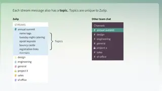 Zulip screenshot