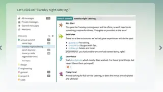Zulip screenshot